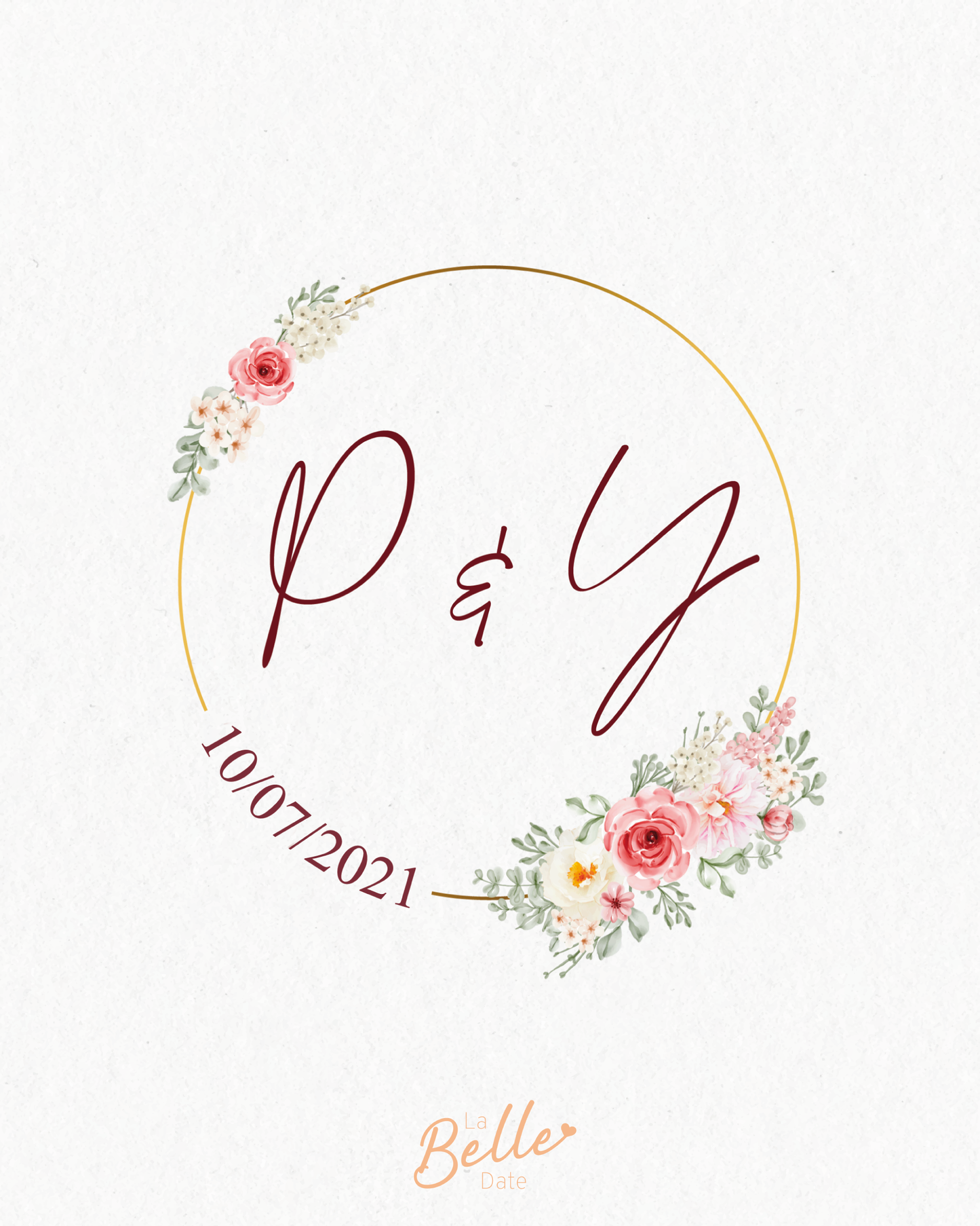 Logo mariage • Sur mesure